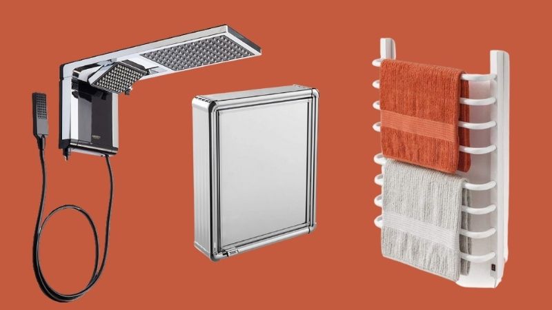 Ducha, gabinete e mais: 6 produtos perfeitos para um banheiro aconchegante