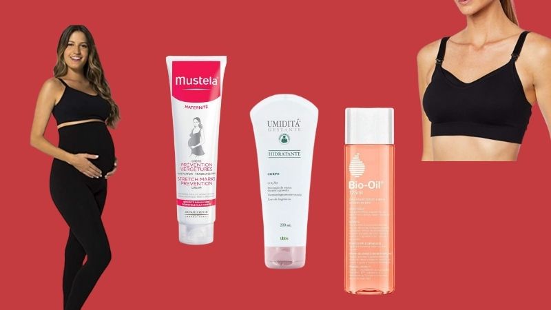 Almofada de amamentação, creme antiestrias e mais: 8 produtos essenciais para usar na gravidez e no pós-parto