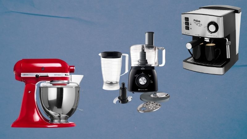 Batedeira, cafeteira e mais: 7 produtos para uma cozinha completa