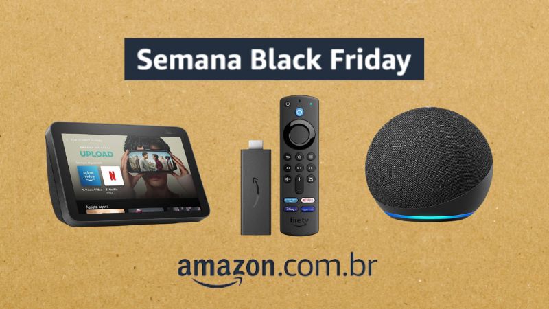 Últimas chances: confira os Dispositivos Amazon com até 45% de desconto na pós-Black Friday