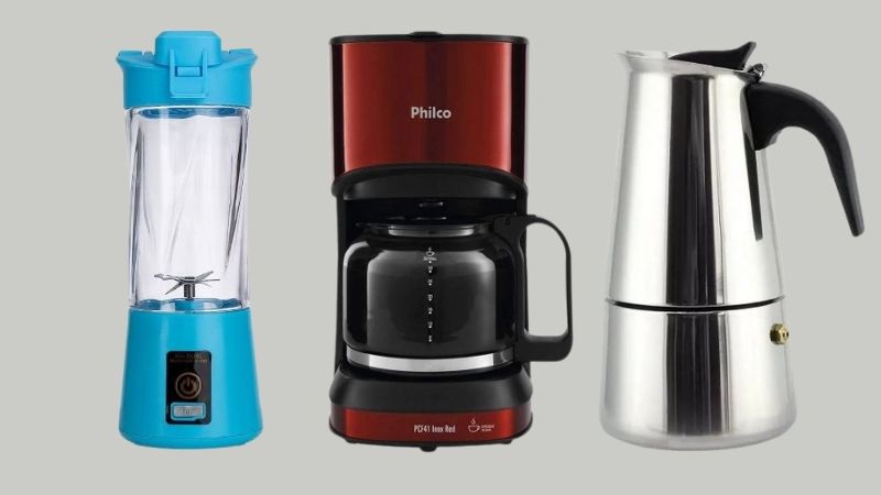 Cafeteiras, chaleiras e mais: 7 itens para preparar a bebida perfeita