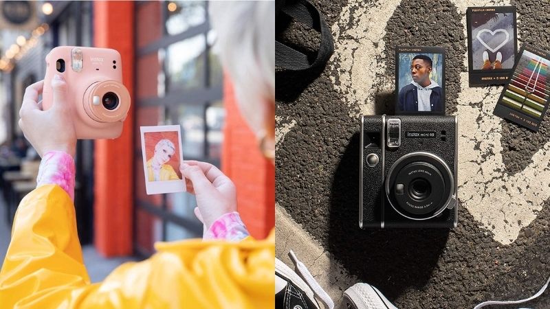 Câmeras instantâneas: registre seus momentos favoritos em fotos incríveis