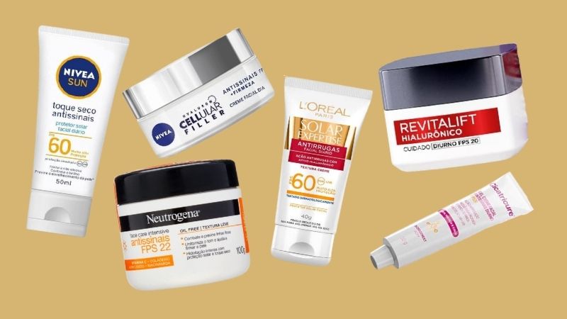 6 cremes antissinais para você adicionar na rotina de skincare