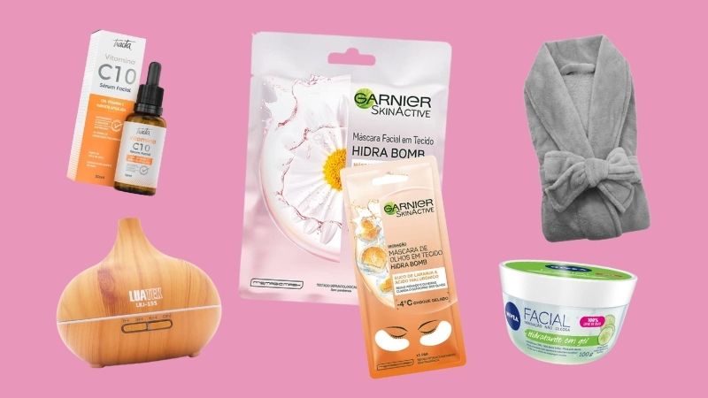 Espumas de banho, máscaras e óleos essenciais: 15 produtos para o seu dia de spa em casa
