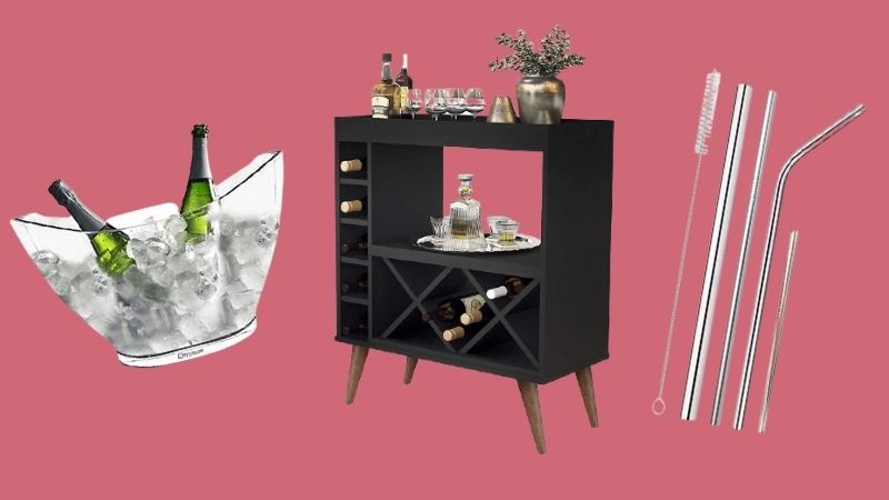 Kit de coquetel, champanheira e mais: 21 itens para montar o seu Home Bar