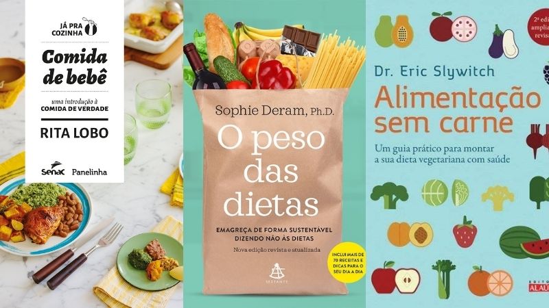 Nutrição e gastronomia: 15 livros incríveis para você garantir