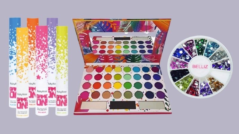 Makes criativas: 8 produtos para você criar looks divertidos