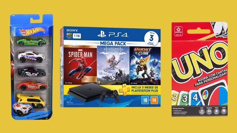 PlayStation 4, Hot Wheels e mais: 12 dicas de brinquedos para entreter a criançada