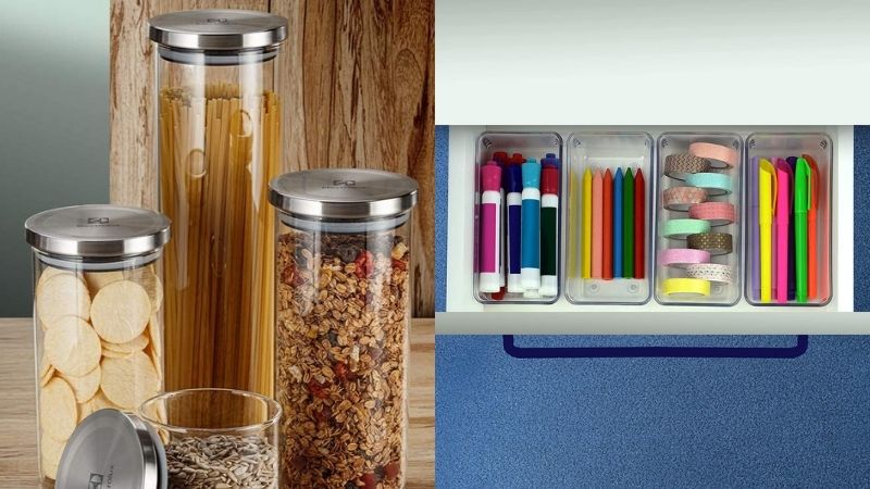 Cestos, sapateiras e mais: 12 itens para deixar sua casa mais organizada