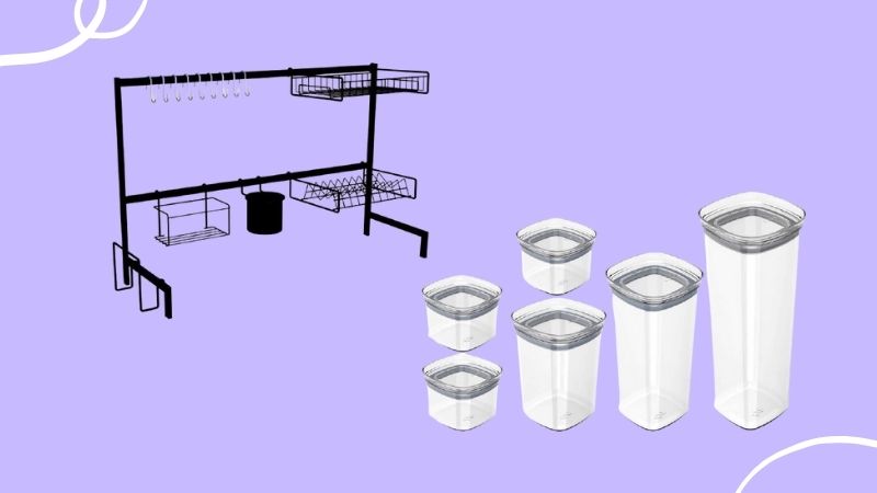 Potes, organizadores e mais: 9 itens para você organizar a sua cozinha