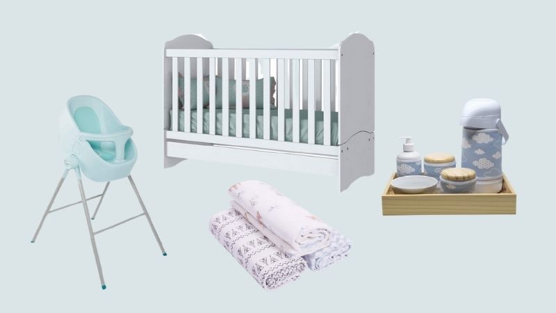 Berço, enxoval e mais: 15 itens incríveis para você montar o quarto do seu bebê