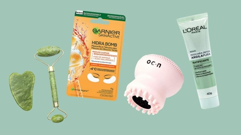 Máscaras, instrumentos faciais e mais: monte um SPA de skincare em casa
