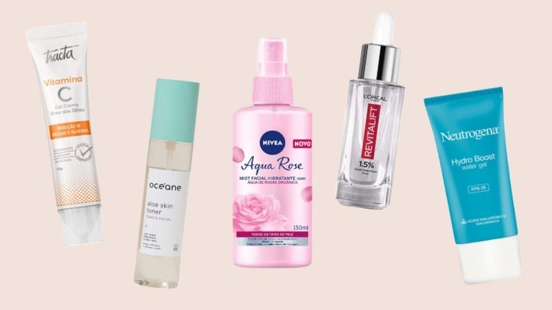 Skincare: 9 produtos faciais incríveis para hidratar a pele