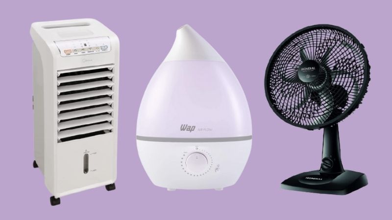 Ventiladores, piscinas e mais: 9 itens para se refrescar em dias quentes