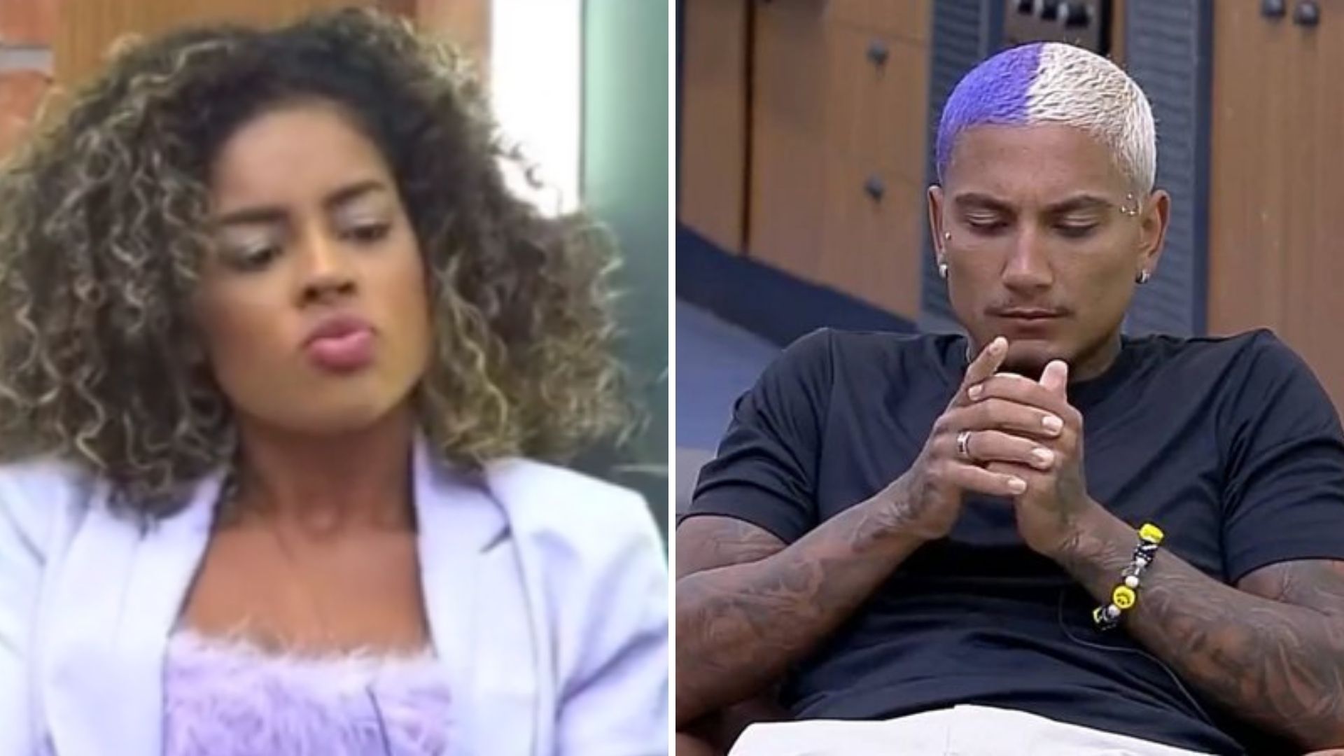A Fazenda 13: Sthe Matos fica incomodada ao ver fotos do casamento de Dynho Alves