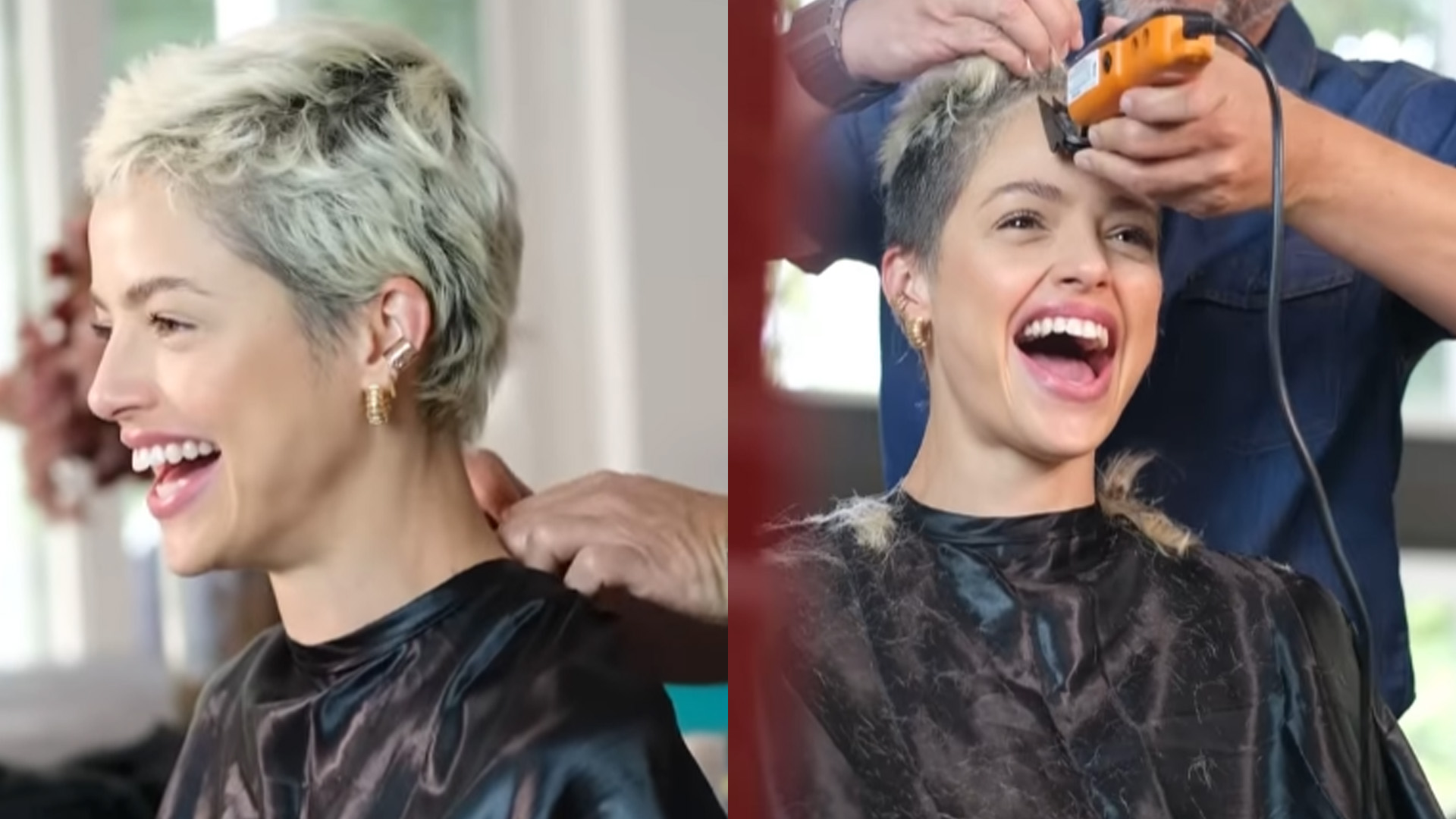 Agatha Moreira radicaliza visual e raspa a cabeça: “Me despeço”