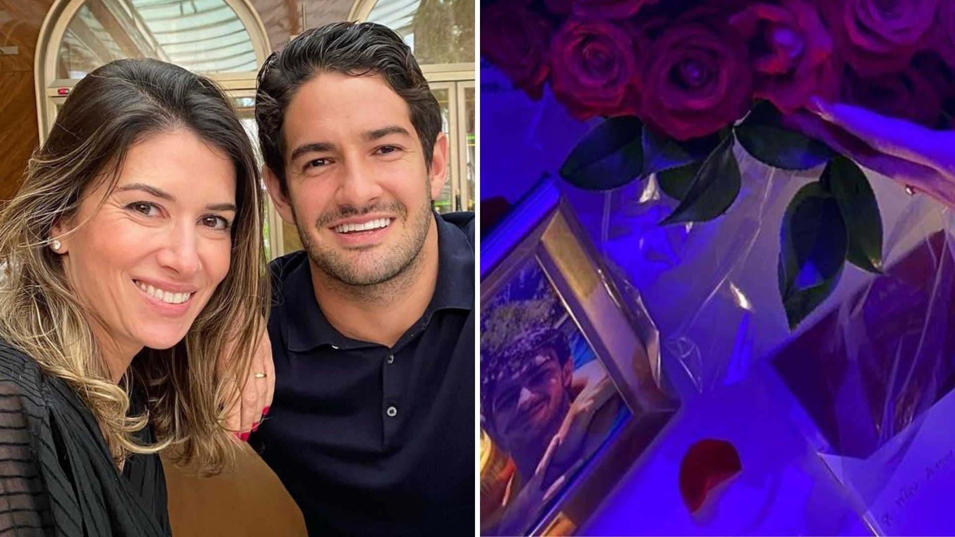 Alexandre Pato compartilha intimidade ao celebrar 41 anos de Rebeca Abravanel
