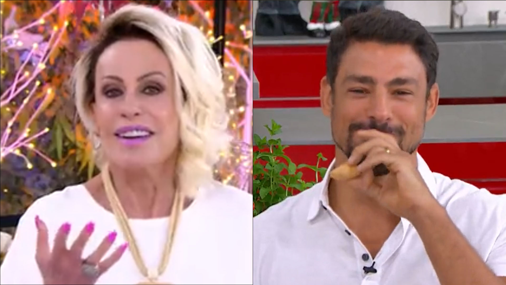 Ana Maria Braga deixa Cauã Reymond sem graça com cantada ousada no ‘Mais Você’