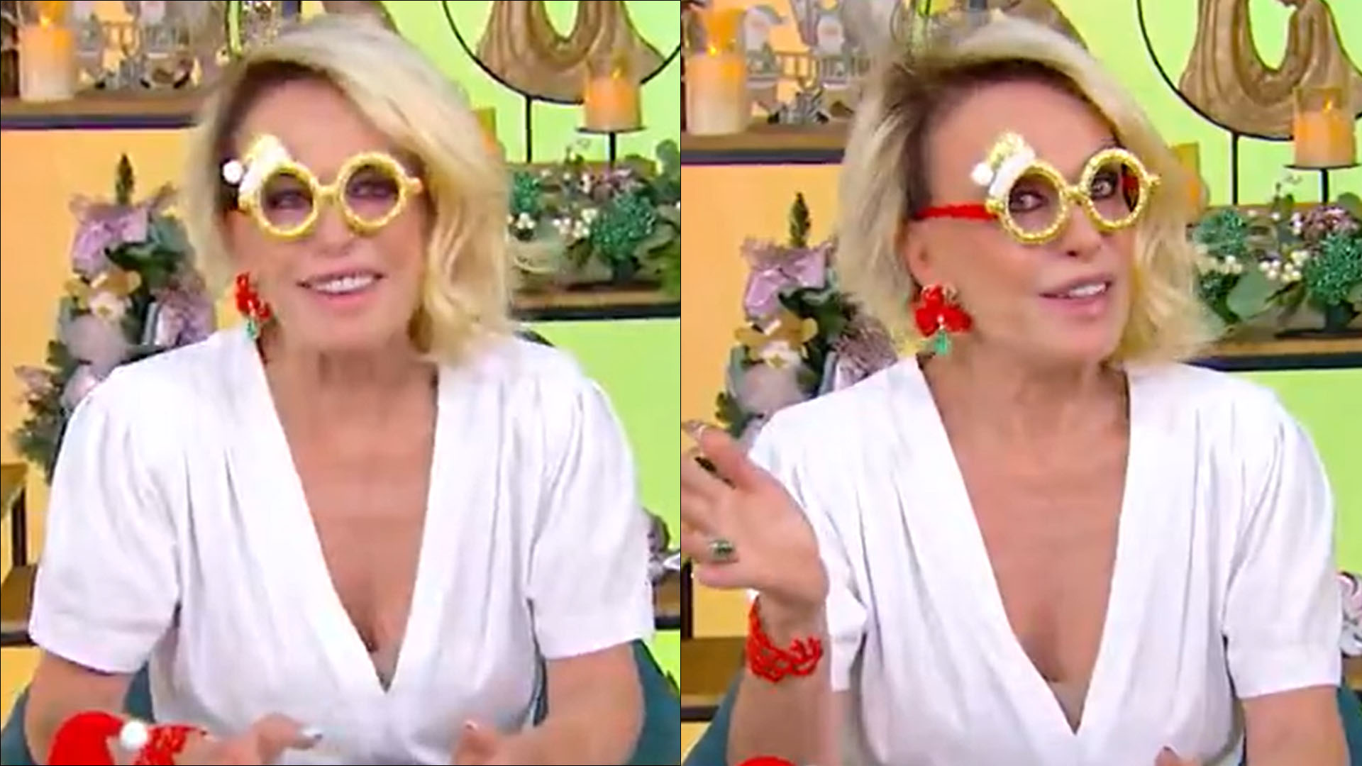 Ana Maria Braga ensina a ‘massagear o peru’ e vira piada: “Fiquei entusiasmada”