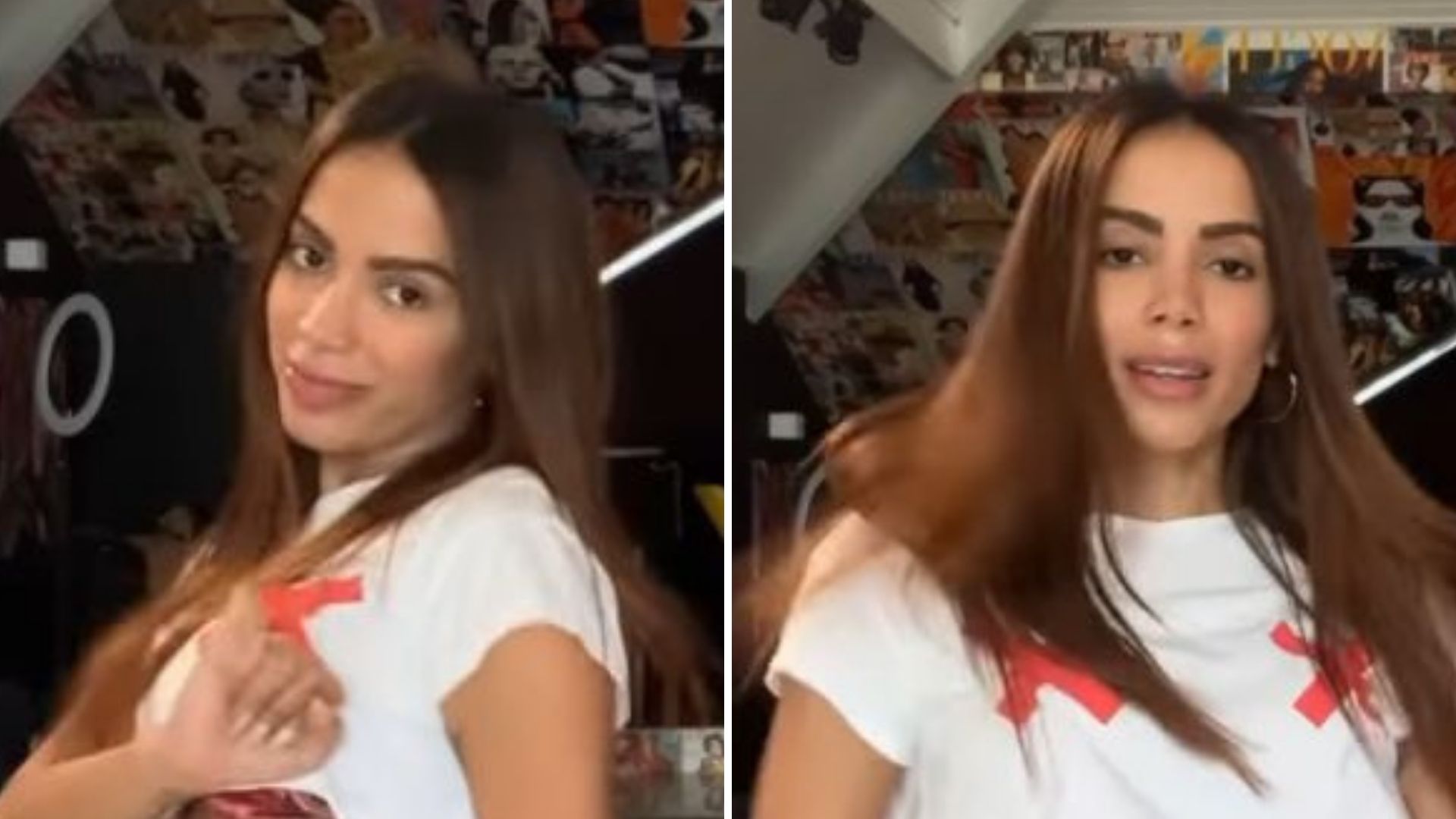 Anitta elege microshortinho para rebolar até o chão e ostenta cintura fina: “Gata”