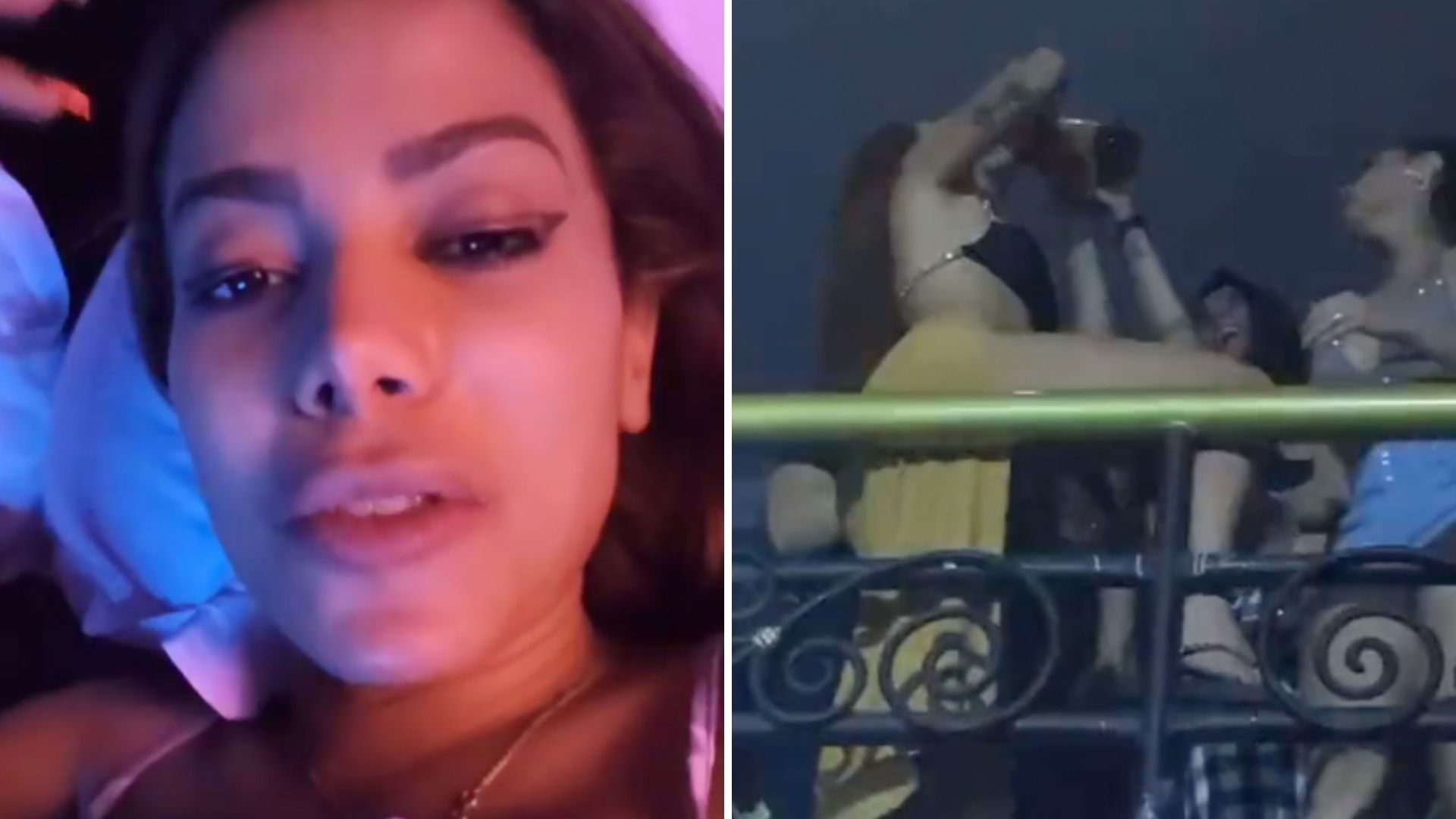 Anitta reage após ser flagrada virando garrafa na balada: “Quem é essa?”