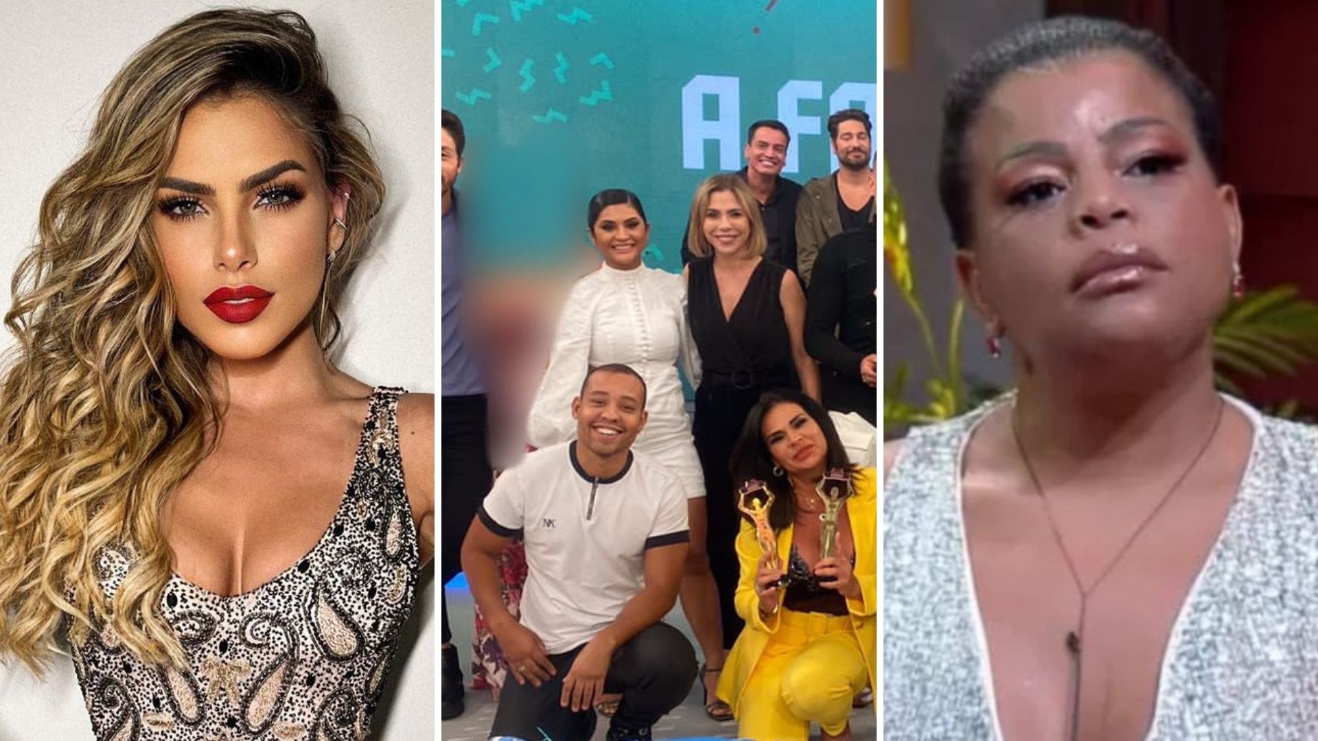 Após ser removida de foto, Erika Schneider detona Tati Quebra Barraco: “Quer briga”