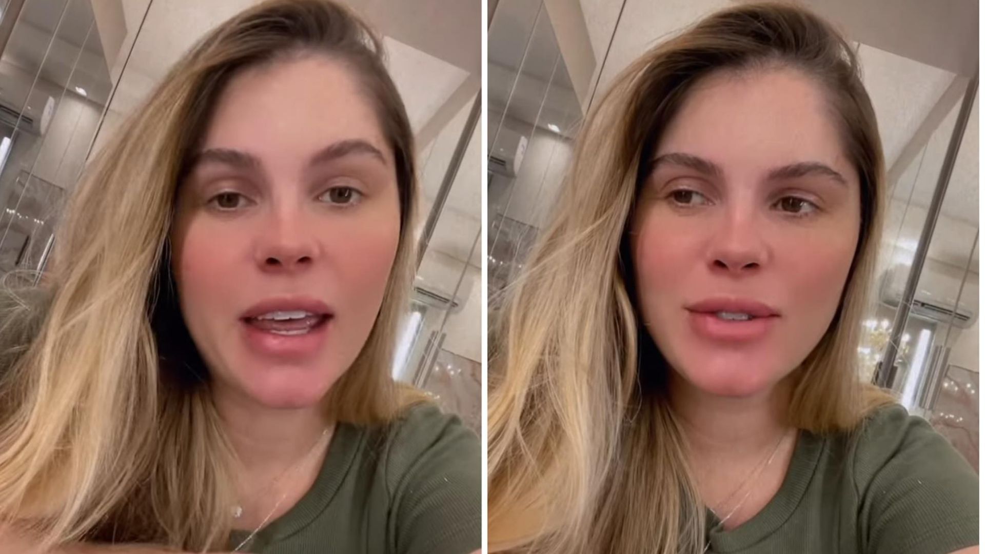 Bárbara Evans sobre os primeiros movimentos da filha: “Melhor sensação que senti”