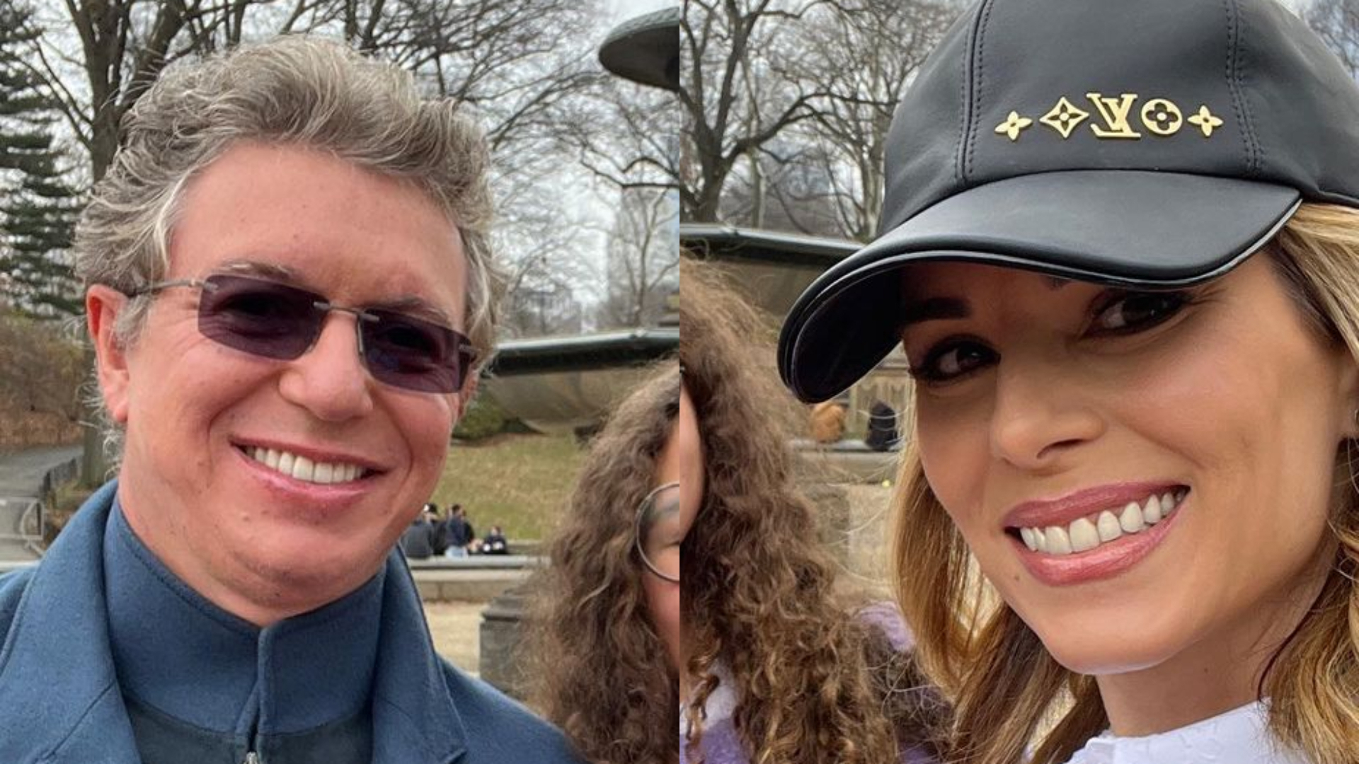 Boninho e Ana Furtado posam em clique raríssimo com a filha, Isabella: “Lindos”