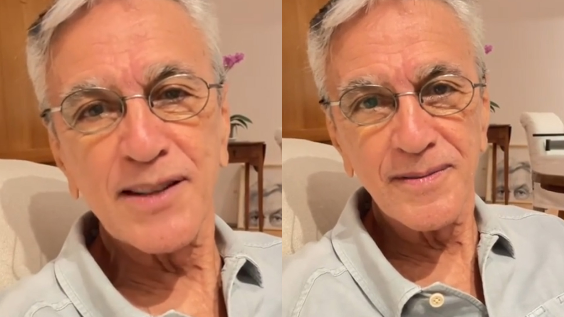 Caetano Veloso é diagnosticado com Covid-19: “Pandemia não acabou”