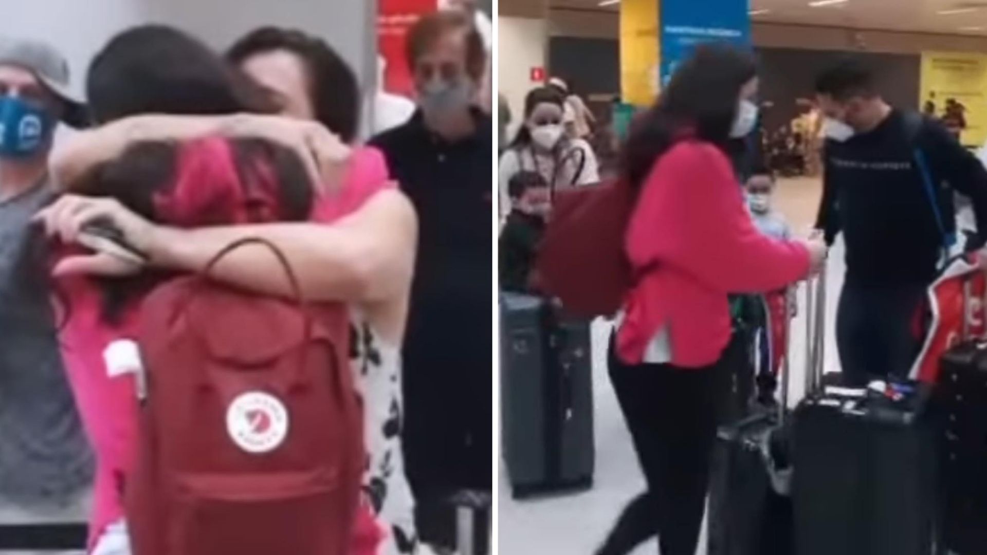 Claudia Raia chora muito ao reencontrar filha que se mudou para os EUA: “Saudade”