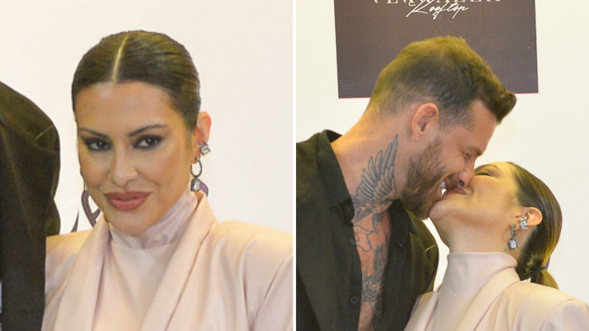 Cleo surpreende ao ir à evento vestida dos pés a cabeça com look coladinho