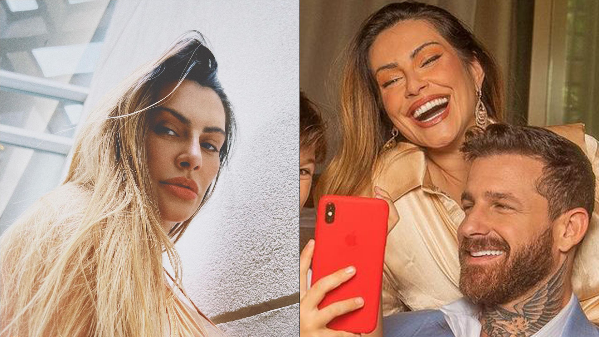 Cleo surpreende web ao reunir marido e enteado em clique raríssimo: “Felicidade”