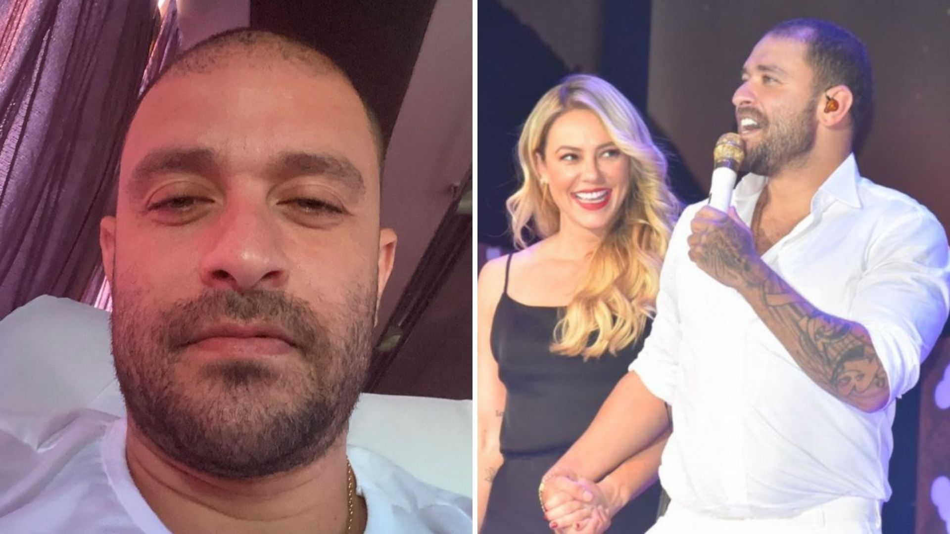 Diogo Nogueira se declara para Paolla Oliveira: “A vida está tão leve”