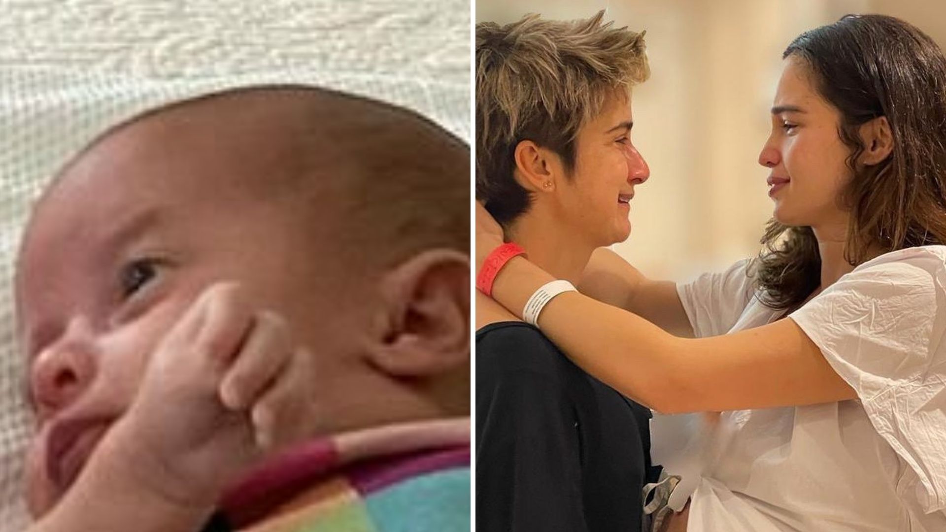 Esposa de Nanda Costa mostra gêmeas usando roupas iguais: “Crescendo tão rápido”