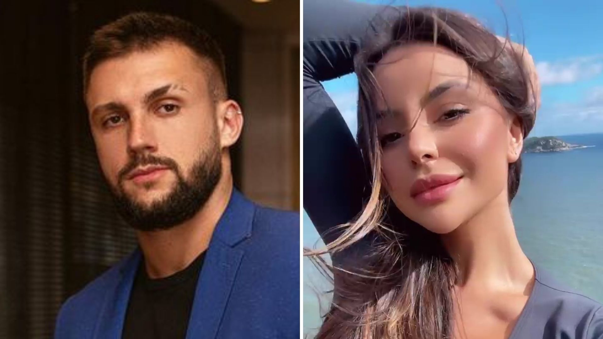 Ex-BBB Arthur Picoli curte hotel no Rio de Janeiro com bailarina do Faustão