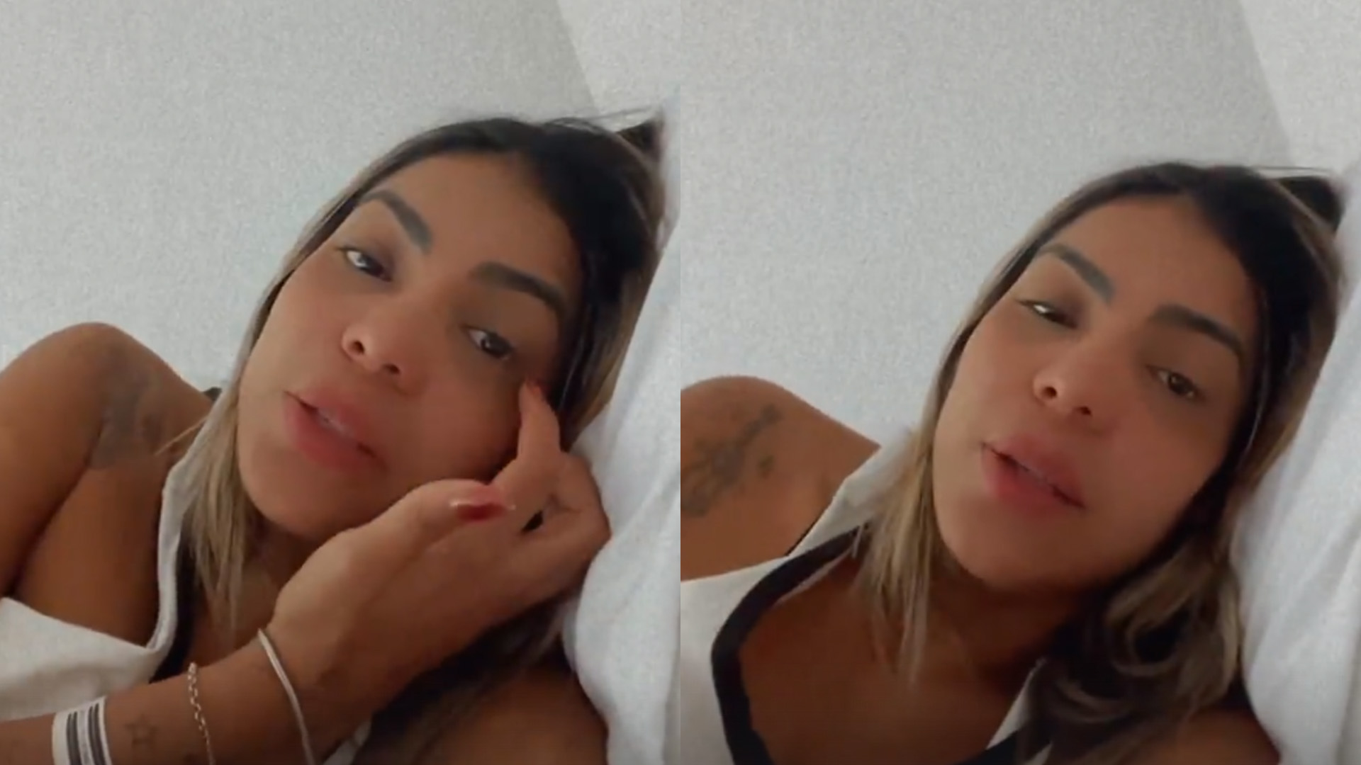 Ex-Fazenda Tays Reis corre para o hospital em susto na gravidez: “Sangramento”