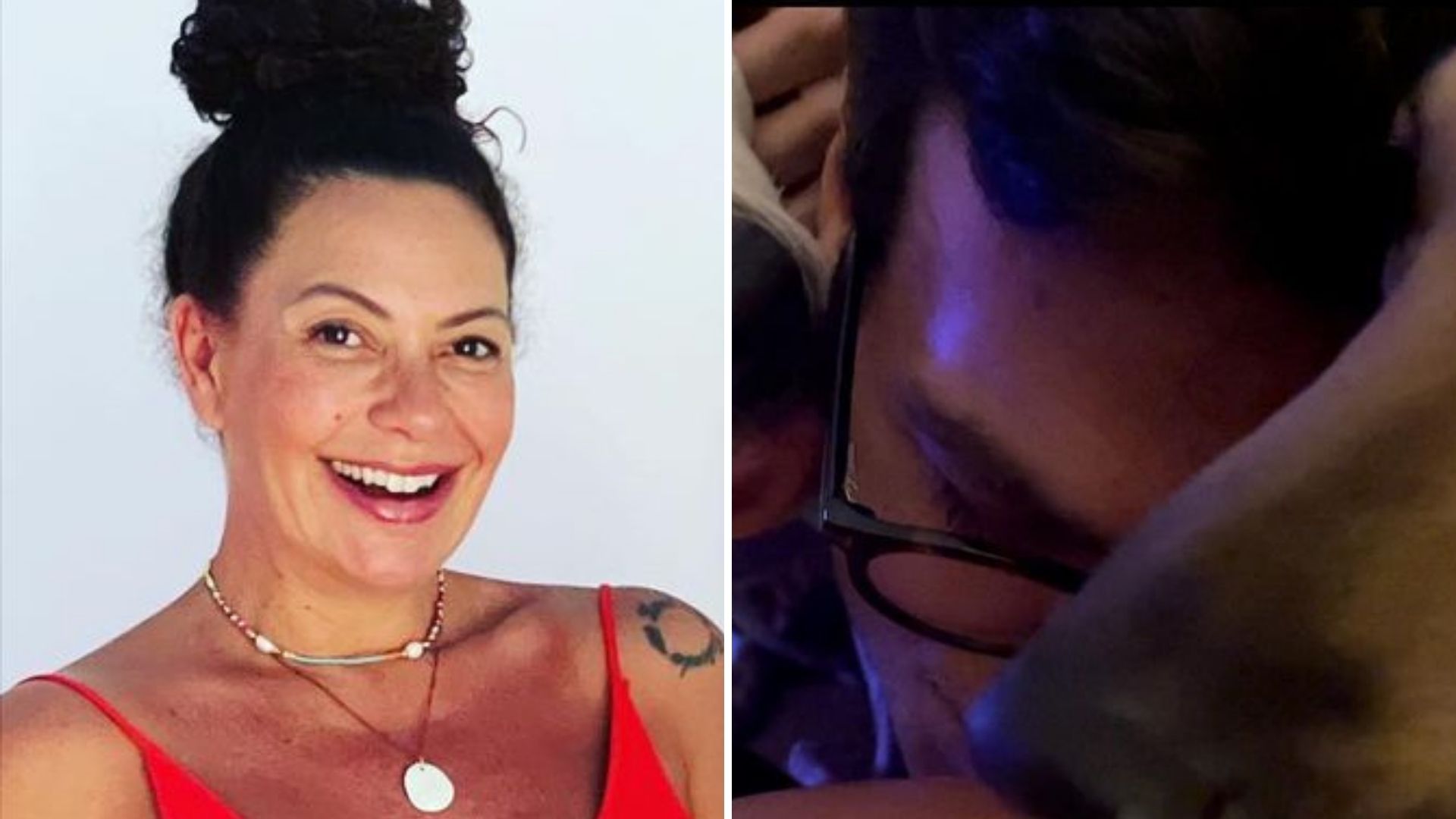 Fabiula Nascimento se derrete ao ter barrigão paparicado por Emílio Dantas e pets