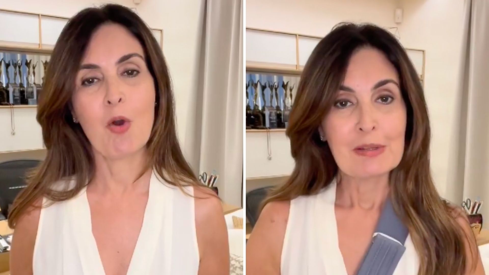Um ano após o câncer, Fátima Bernardes desabafa: “Preocupada”