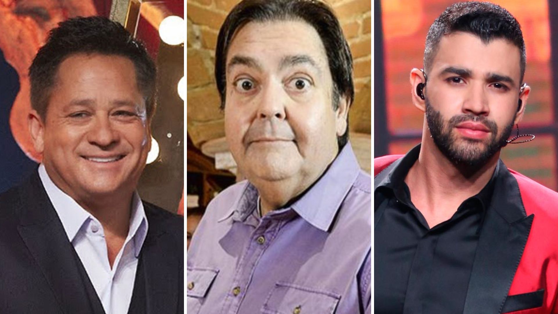 Band ignora desejo de fãs e barra Gusttavo Lima e Leonardo da estreia de Faustão