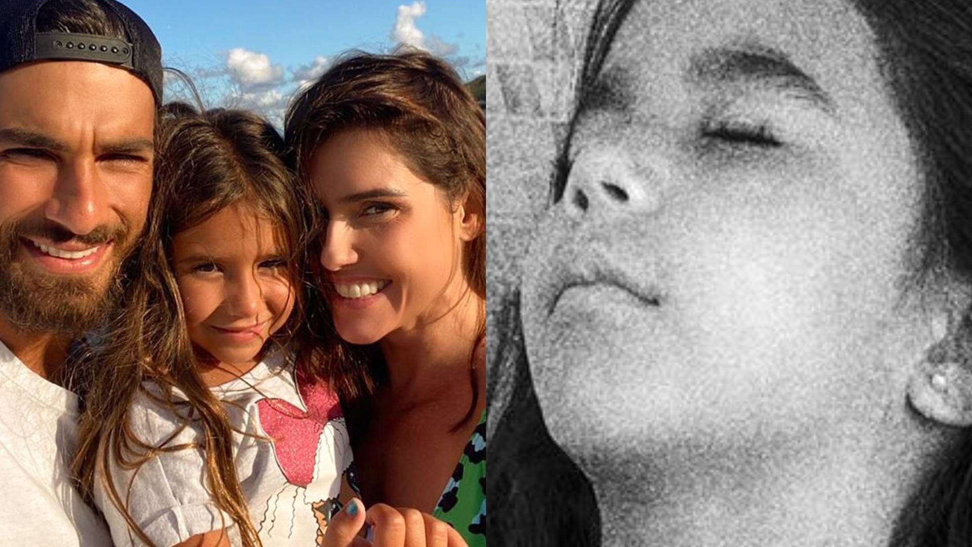 Filha de Deborah Secco adormece em lugar inusitado e diverte web: “Me representou”