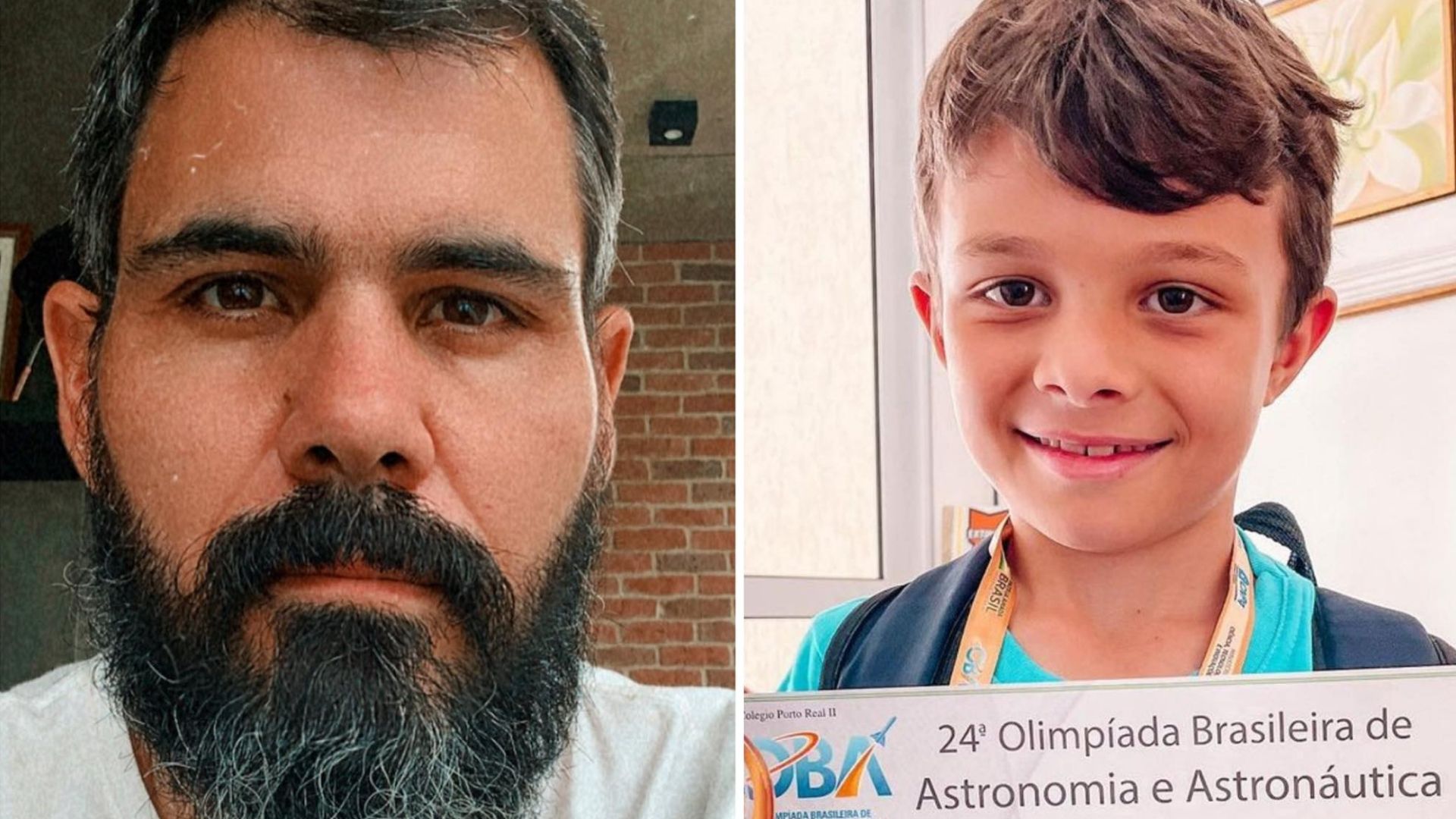 Filho de Juliano Cazarré ganha medalha de ouro em Olimpíada de Astronomia