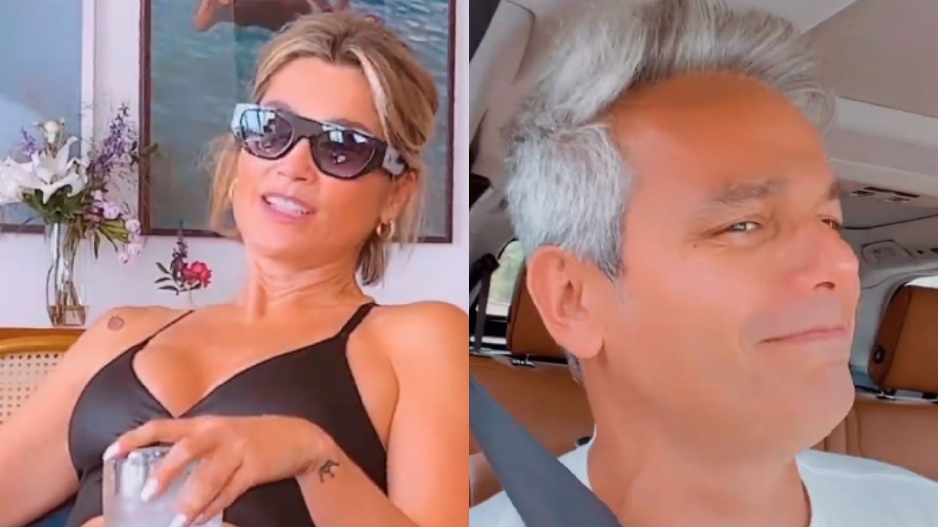 Flávia Alessandra fica indisposta e Otaviano Costa suspeita: “Tá grávida?”
