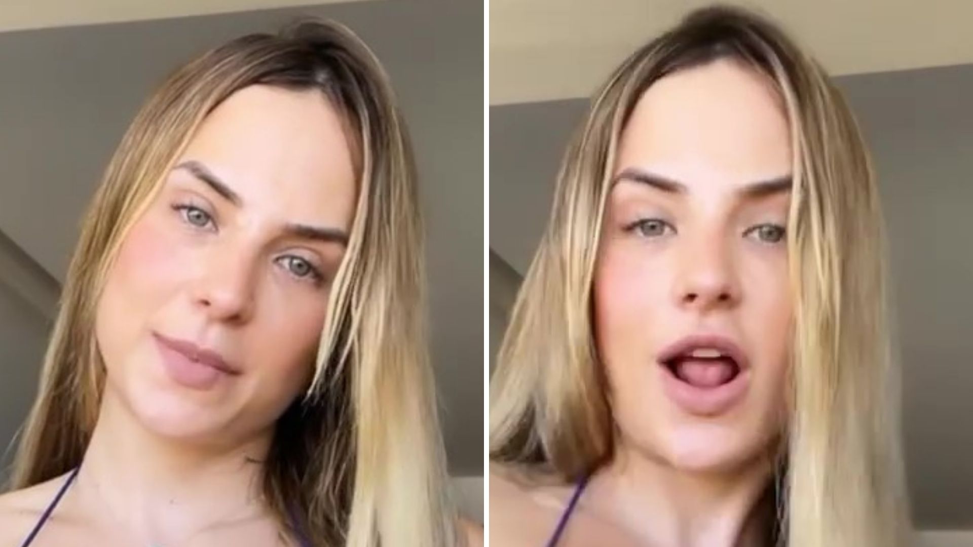 Ex-BBB Gabi Martins rebola muito de biquíni e curvas impressionam: “Que mulher”