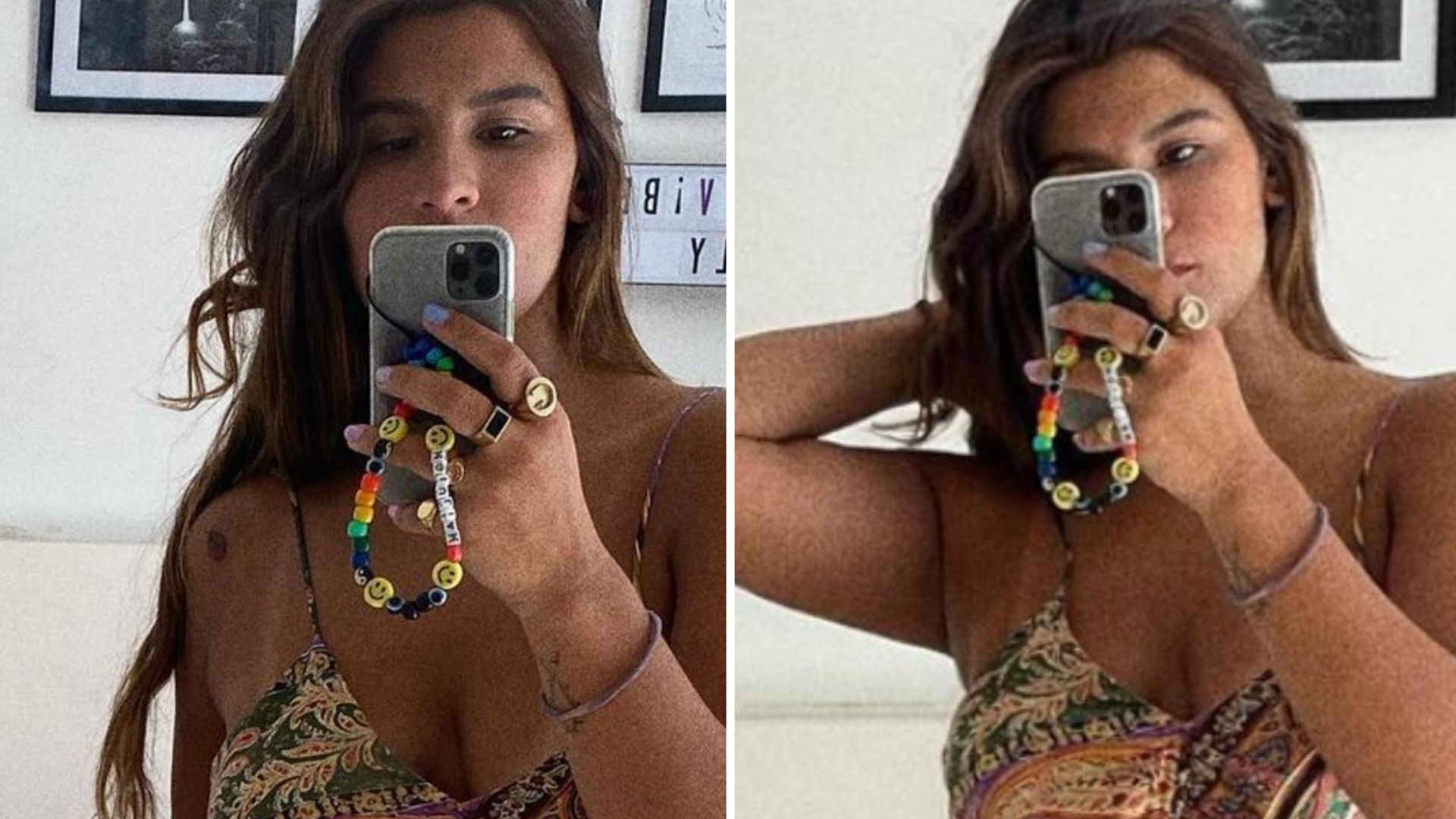 Giulia Costa usa vestidinho curto e dá destaque para pernas torneadas: “Fascinado”