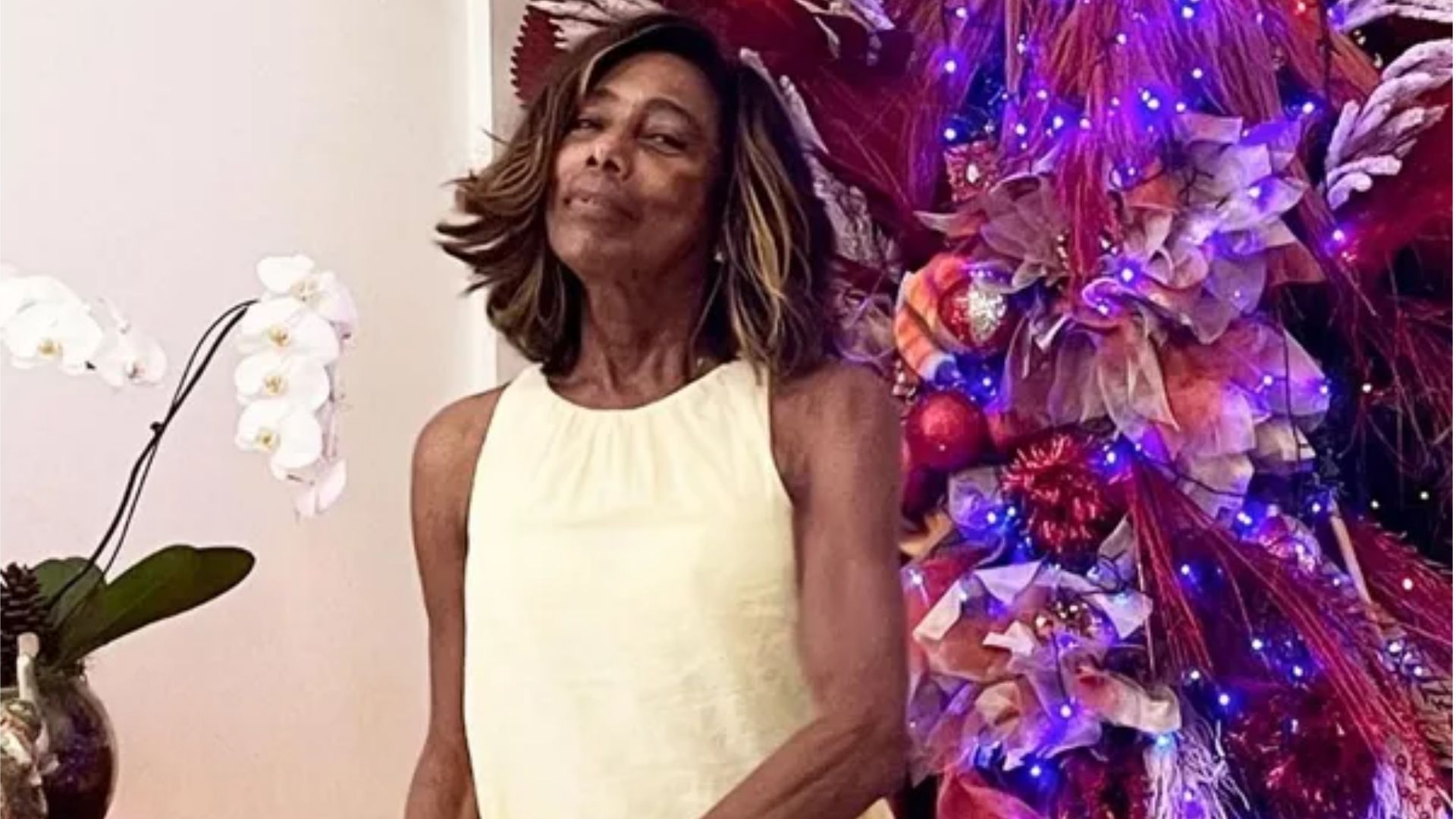Gloria Maria explica árvore de Natal diferentona: “Para deixar marcado”