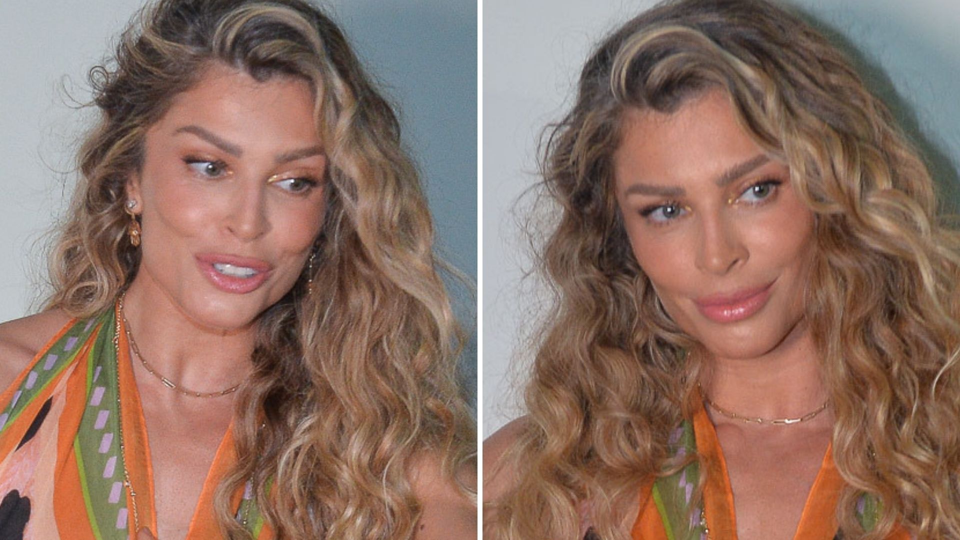 Poderosa! Grazi Massafera causa em evento com pernões de fora e vestido esvoaçante