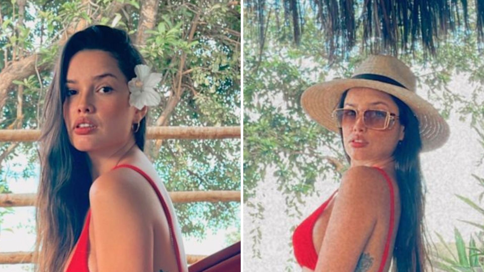 Espetáculo! Ex-BBB Juliette Freire posa de fio-dental em cliques picantes