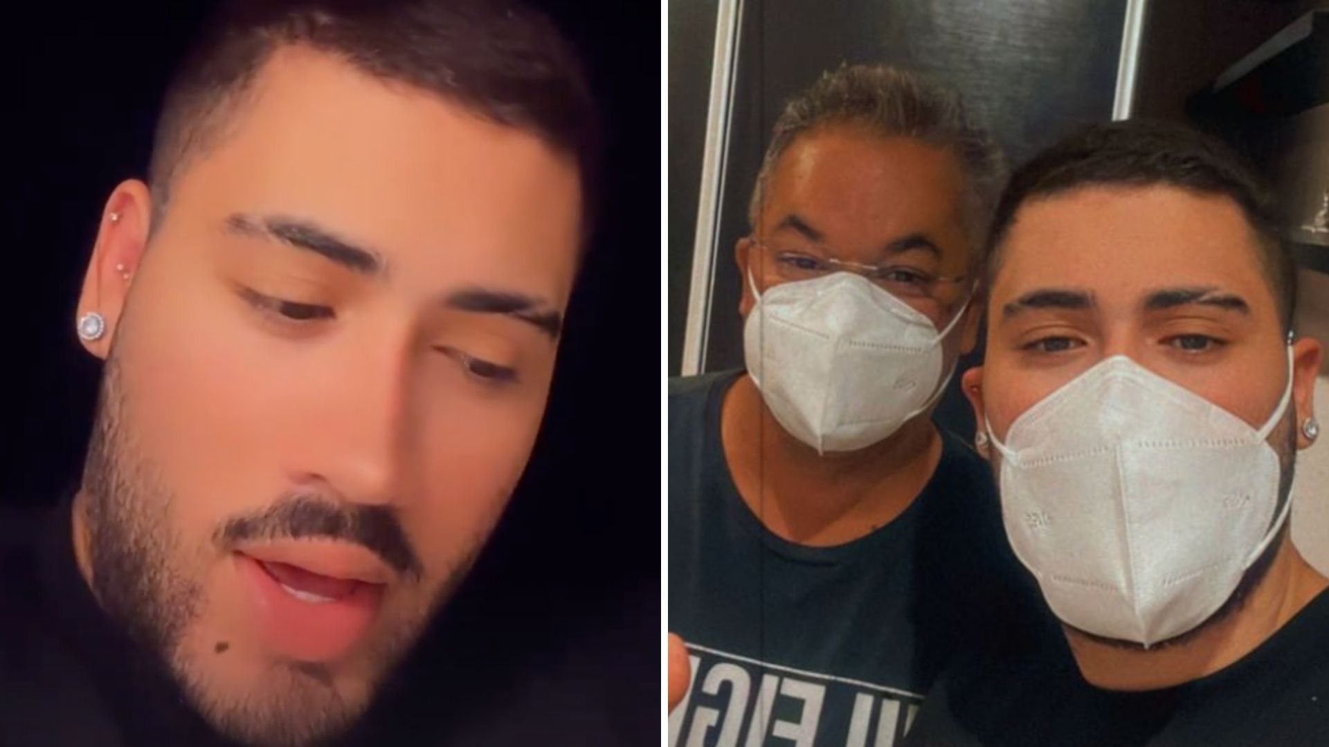 Às vésperas do Natal, Kevinho surge ofegante e revela surto de Covid-19