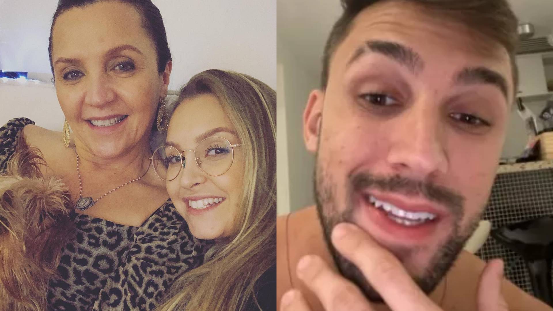 Mãe de Carla Diaz se revolta com fake e insinua que é ex-BBB Arthur Picoli por trás