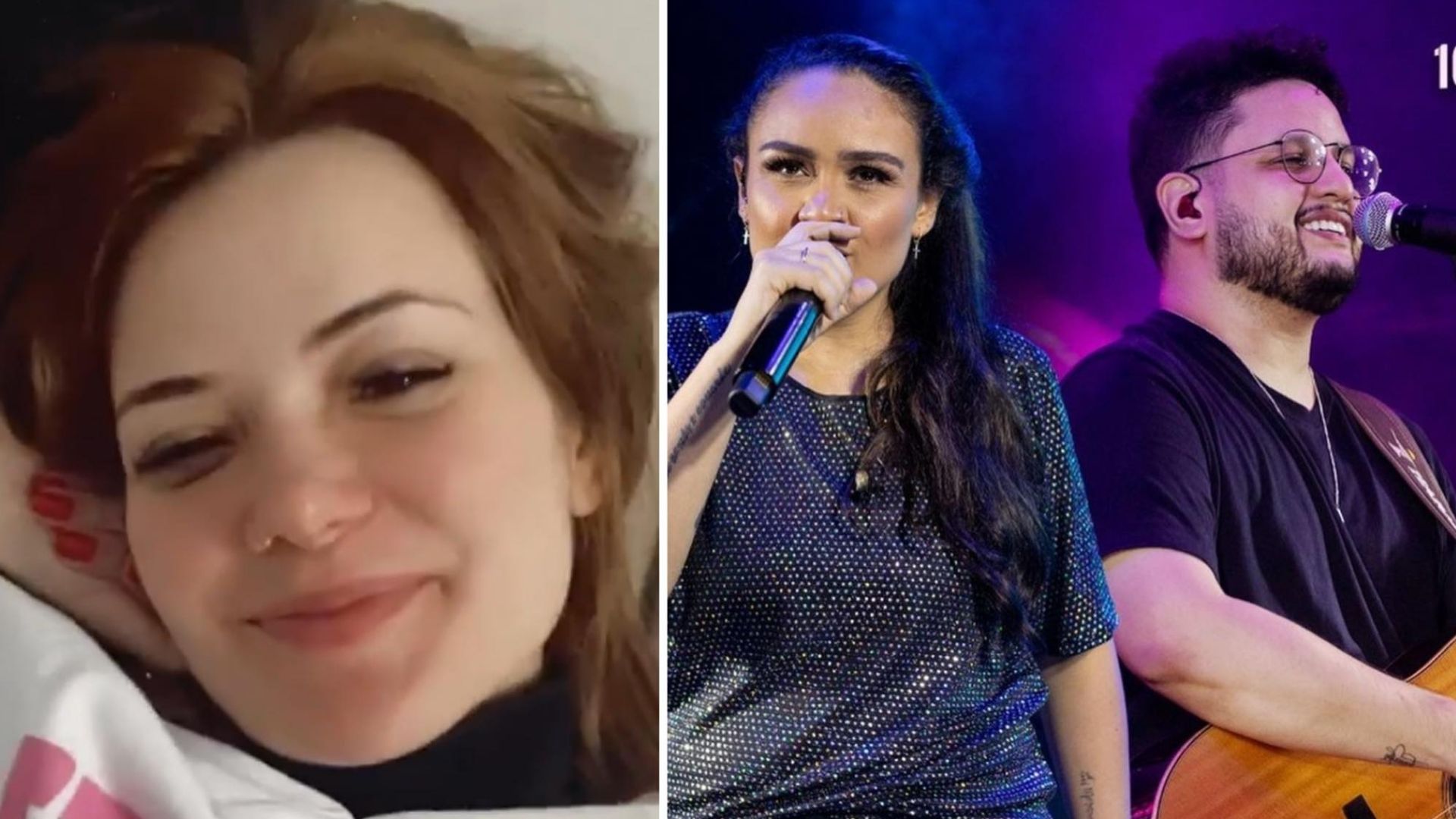 Namorada da cantora Luiza, Marcela Mc Gowan fala sobre saúde de Maurílio: “Estável”